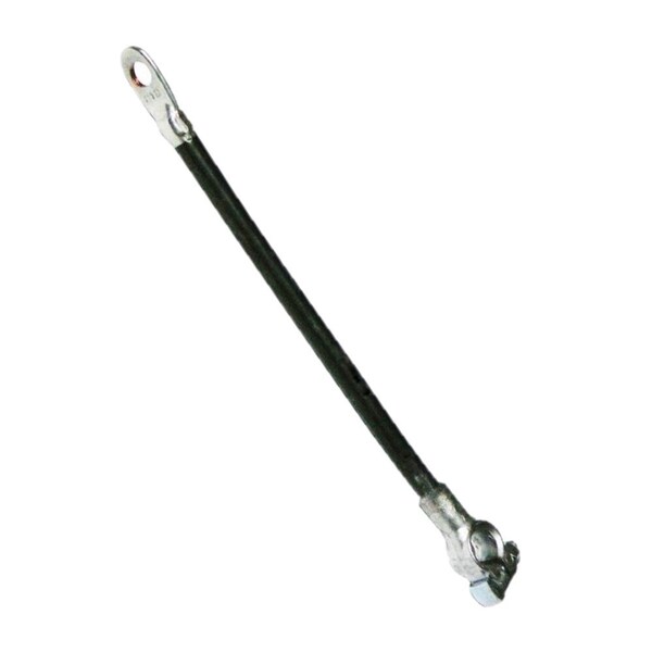 Aftermarket Black Battery Cable Fits Ford/Fits New Holland NAA / Jubilee - 10" Fits 3/8" Bol ELV70-0504 - main